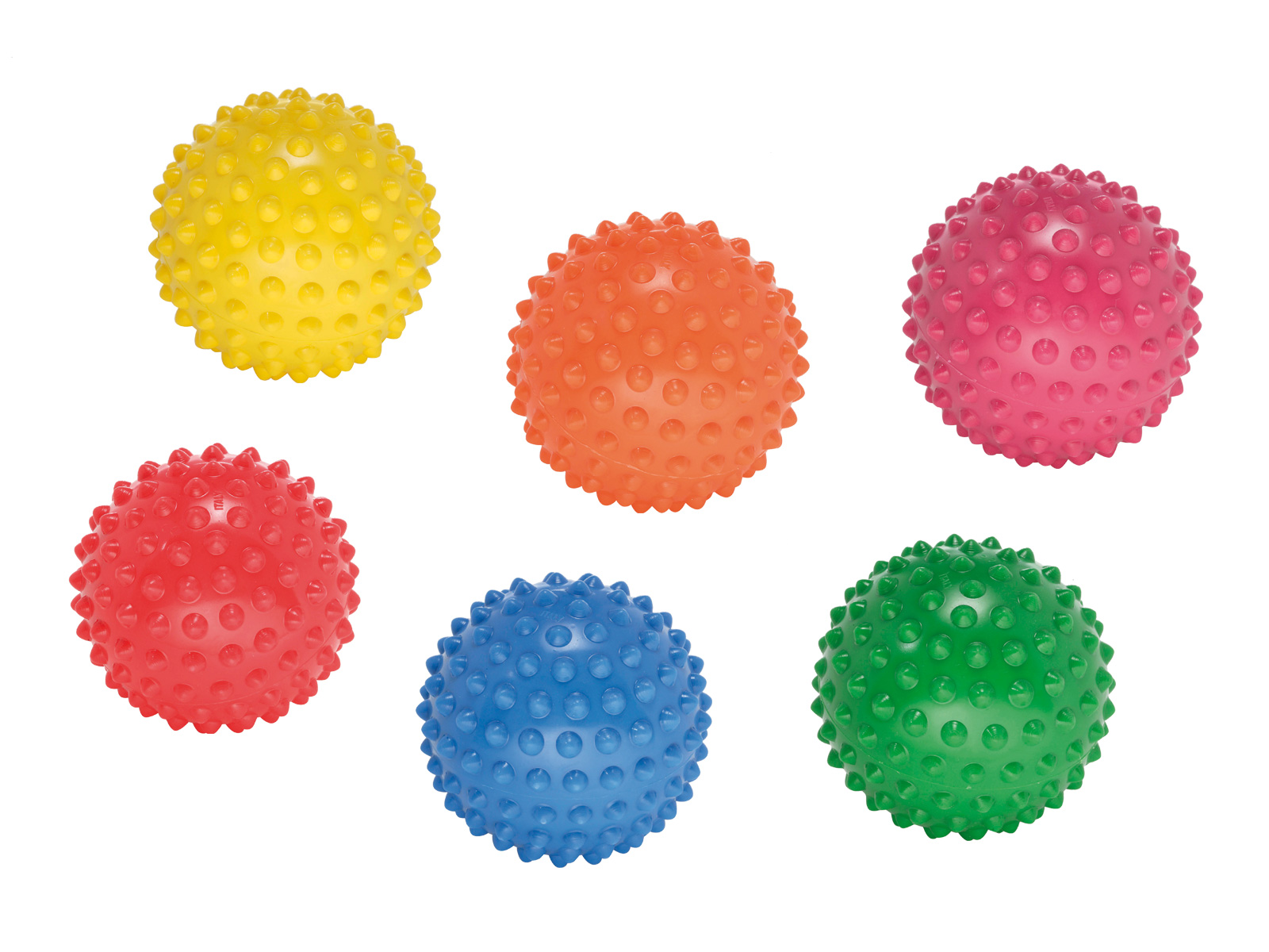 Массажный мяч "Мягкий", Ø 12 см, цвет разноцветный