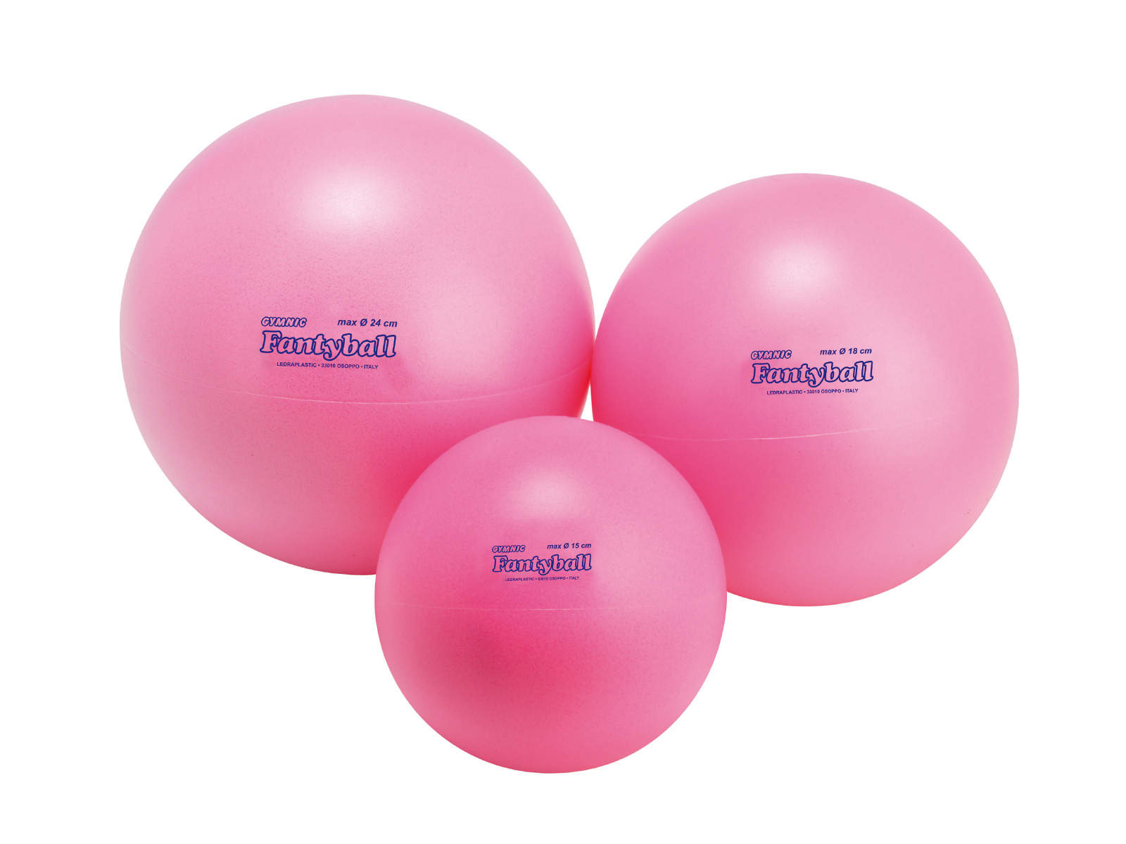 Мяч игровой "Фантбол", Ø 18 см, цвет: розовый. 